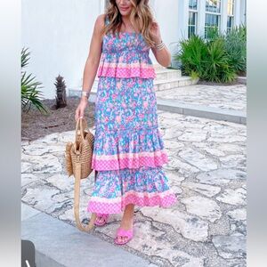 Plenty by Tracy Reese Anthropologie meadow top and bottom set